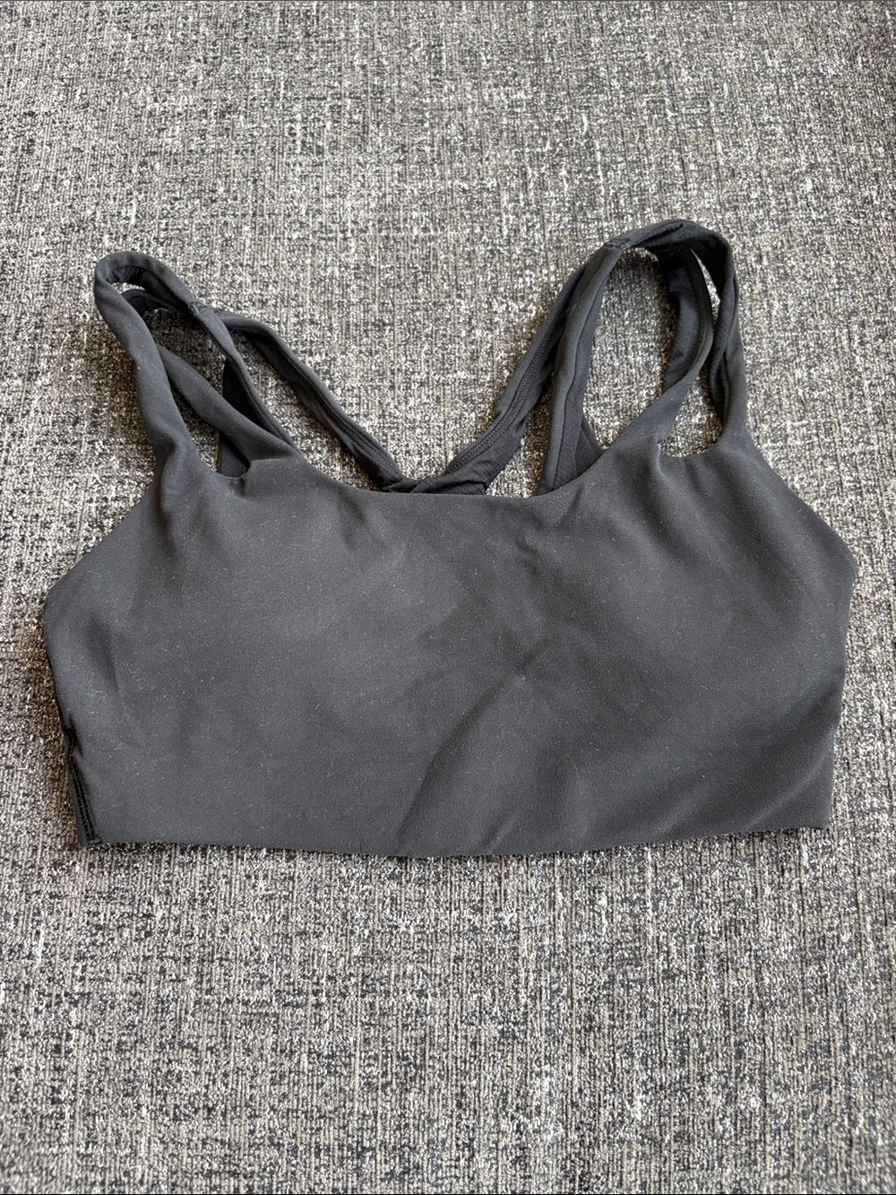 Athleta Asana Bra D-DD+ in Black Size XS